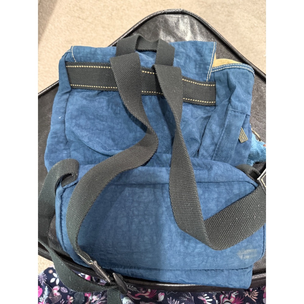 Kipling Blue Nylon Backpack Small Everyday Travel… - image 2